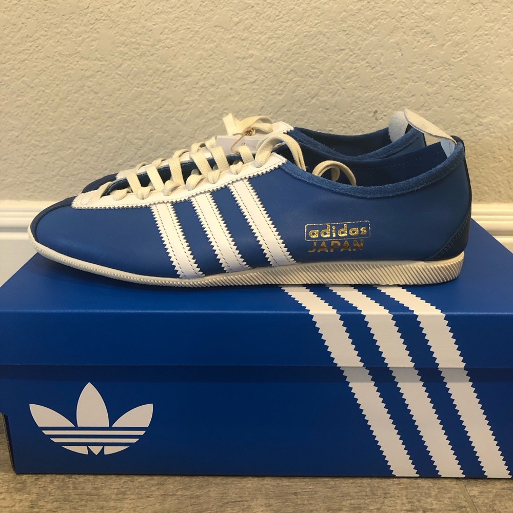 New Adidas Originals  Country Japan Sneakers JS37743 Blue Mens Shoes Multi Sizes - Picture 3 of 8